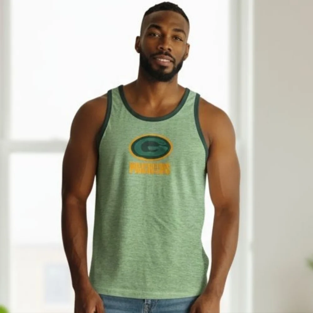Nike Dri-Fit Green Bay Packer Tank Top Size XXL - Picture 1 of 4